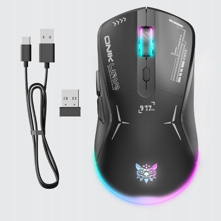 ONIKUMA CW917 MYSZ MYSZKA BEZPRZEWODOWA GAMINGOWA RGB DO GRANIA BLUETOOTH