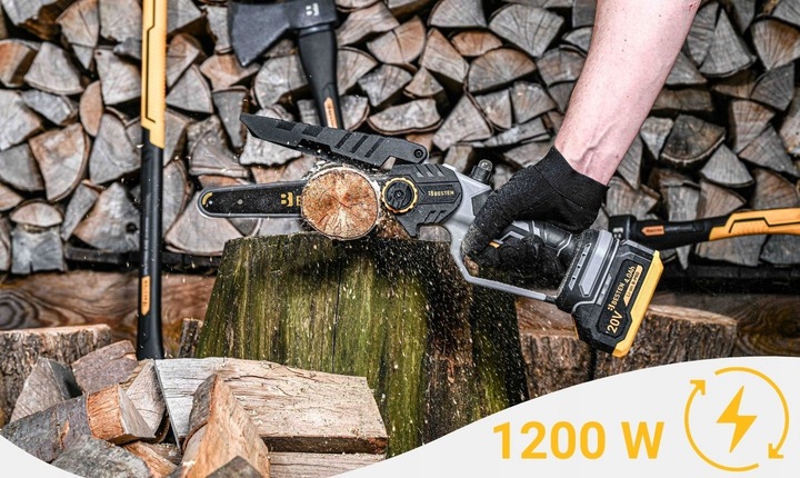 Pilarka Piła Łańcuchowa Akumulatorowa Bezszczotkowa 2XAKU 8 Cali