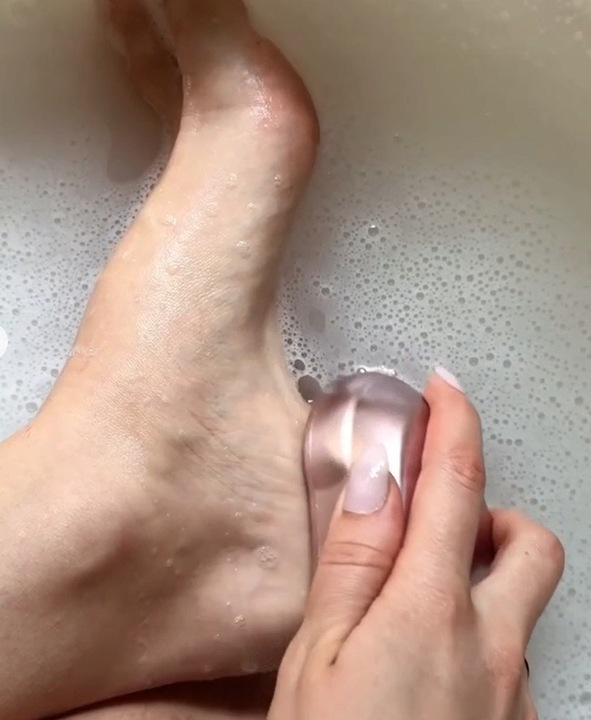 GLOV Pumeks tarka do stóp z nano szkła różowa – usuwa zrogowaciały naskórek