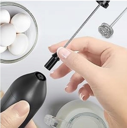 Elektryczny Spieniacz do Mleka Ręczny Akumulator Kawa Bezprzewodowy