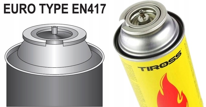 YATO PALNIK GAZOWY PIEZO 360° ZŁĄCZE EN417 + 4 KARTUSZE GAZOWE 400ML