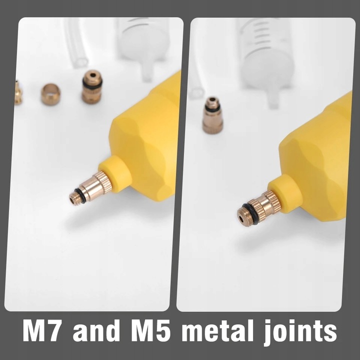 zestaw do odpowietrzania hamulców shimano adaptery met EZmtb + olej 60ml x2