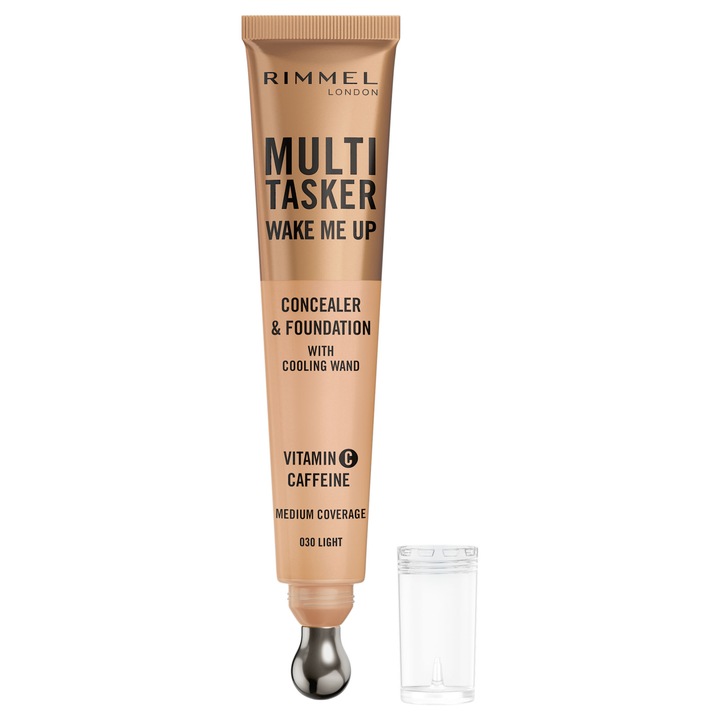 Rimmel Multi Tasker Wake Me Up Korektor i Podkład 30 ml - 030 Light