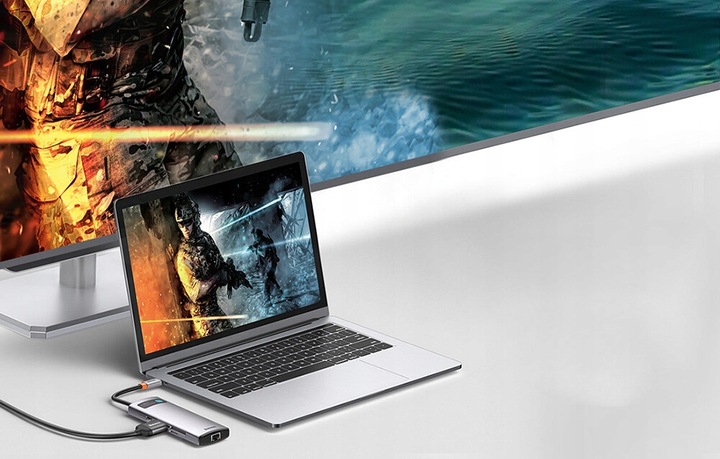 Stacja dokująca BASEUS Metal Gleam 8w1