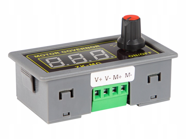 IMPULSOWY REGULATOR OBROTÓW SILNIKÓW 5-30V 5A UNIWERSALNY SOFT-START