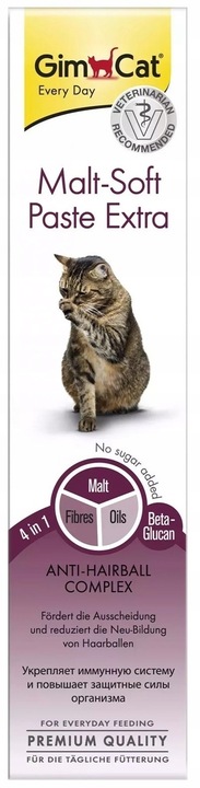GIMCAT PASTA ODKŁACZAJĄCA DLA KOTA MALT SOFT 400g