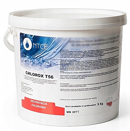 5kg CHLOR SZOK DO BASENU CHEMIA BASENOWA SZOKOWE GRANULAT JACUZZI SPA BASEN