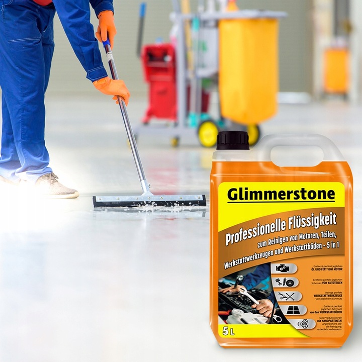 MOCNY PŁYN ŚRODEK PREPARAT DO MYCIA CZYSZCZENIA SILNIKA CZĘŚCI NARZĘDZI 5L