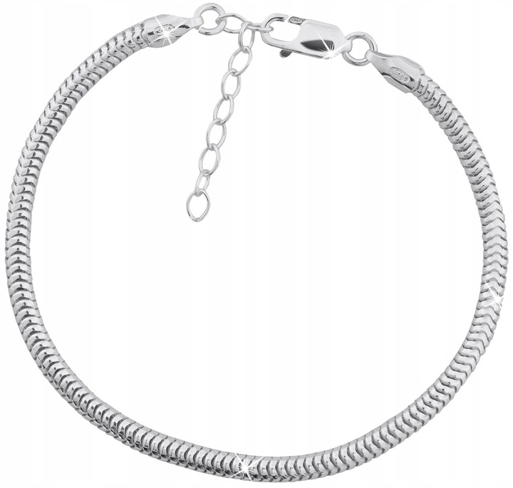 SREBRNA BRANSOLETKA DAMSKA CHARMS BEADS ELEGANCKA BIŻUTERIA SREBRO 925