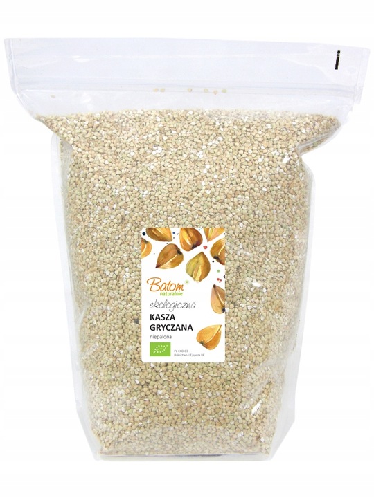 BIO Kasza GRYCZANA NIEPALONA 100% ekologiczna 5 kg Batom