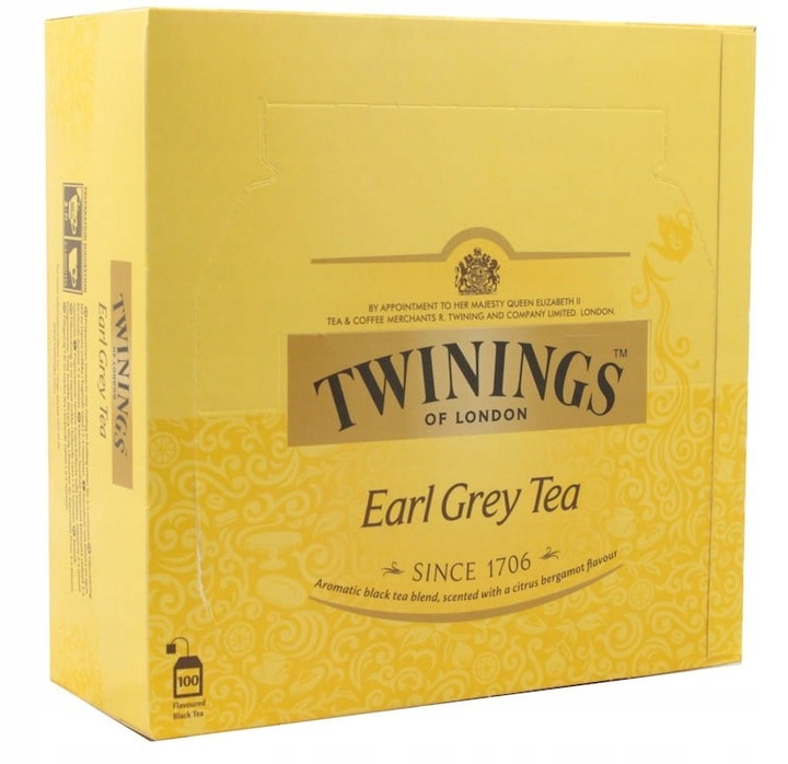 Herbata Twinings Earl Grey 100 kopert
