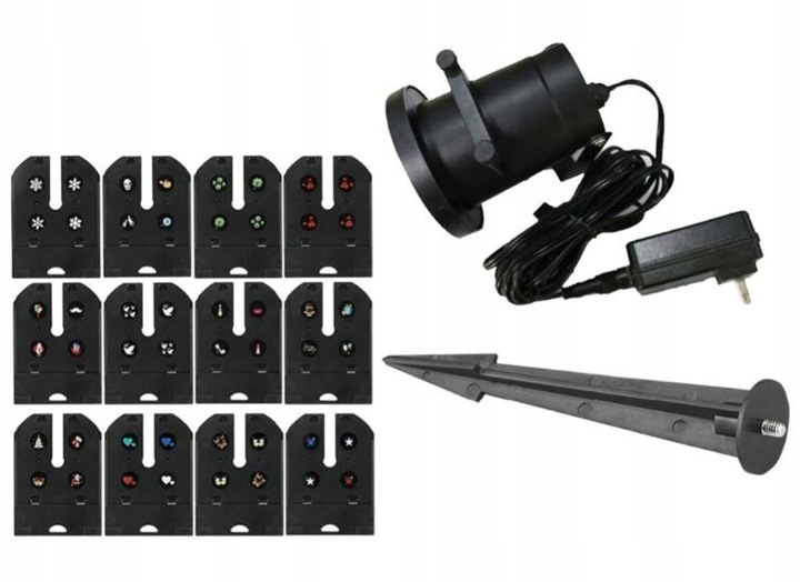 PROJEKTOR LASEROWY ŚWIĄTECZNY NA DOM RZUTNIK IP65