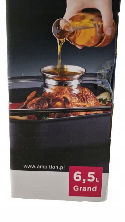 GARNEK AMBITION BRYTFANNA AROMATYZER GRAND 40cm 6,5L PIEKARNIK INDUKCJA