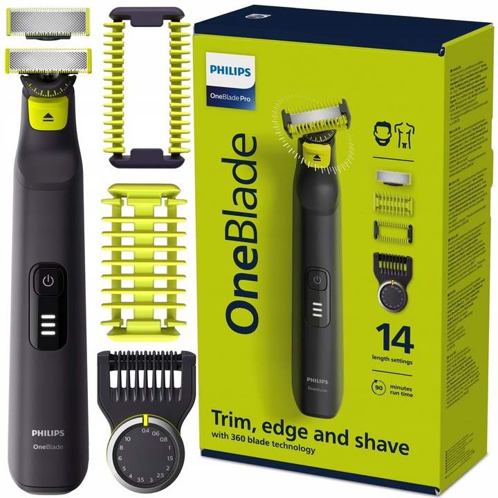 Golarka Philips One Blade Pro 360 Face + Body golarka philips ONEBLADE PRO