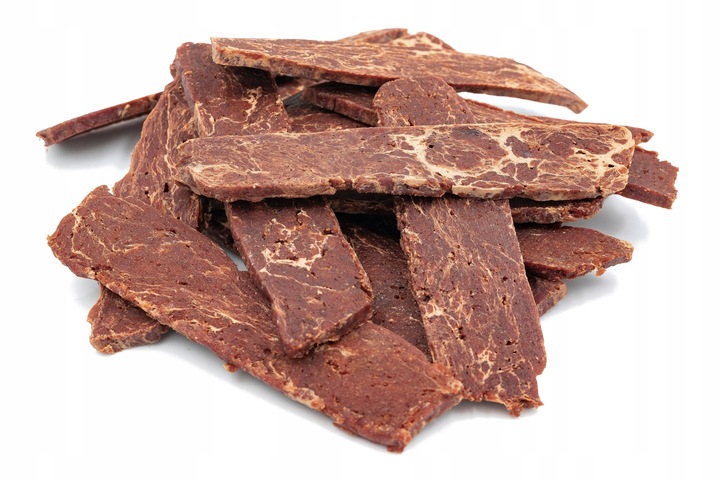 Przysmak dla psa Paski Wołowina z Dorszem 500g