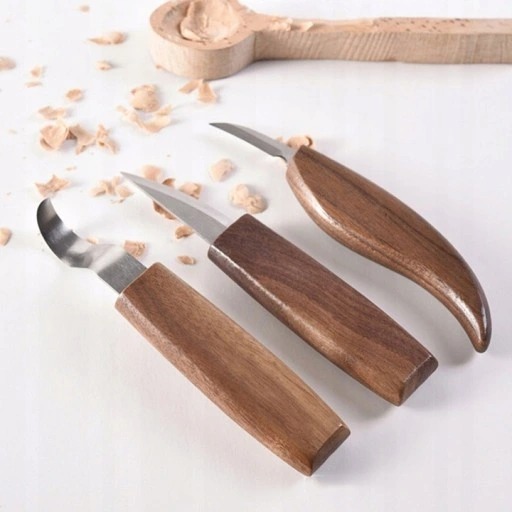 Zestaw noży do rzeźbienia w drewnie noże dłuta narzędzia snycerskie 9