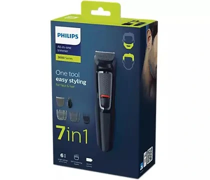Trymer Philips MASZYNKA GOLARKA PHILIPS 7W1 WŁOSY I BRODA TRYMER