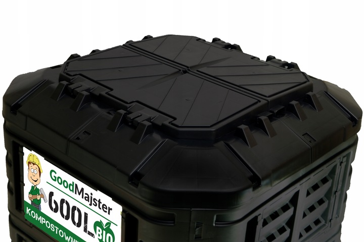 KOMPOSTOWNIK MODUŁOWY 600L CZARNY G-COMP POLSKI