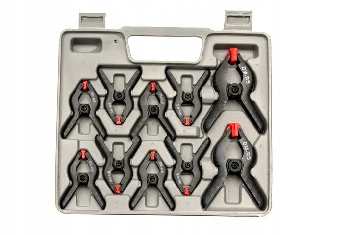 MANNESMANN ZESTAW 16 ŚCISKÓW STOLARSKICH ZACISKI