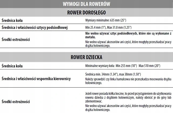 HOL ROWEROWY DRĄŻEK TRAIL ANGEL + NAKŁADKI