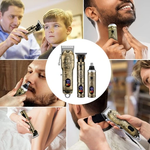 PROFESJONALNE MASZYNKI DO STRZYŻENIA TRYMER MĘSKI