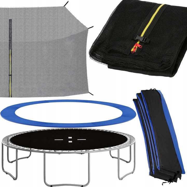 OSŁONA SPRĘŻYN + SIATKA WEWNĘTRZNA 304 - 312cm 10FT AKCESORIA DO TRAMPOLINY