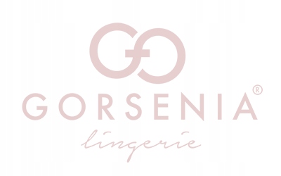 GORSENIA Biustonosz Paradise 496 czerwony 100F