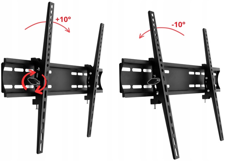 UCHWYT DO TELEWIZORA 32-85 CALI UNIWERSALNY SOLIDNY REGULOWANY GÓRA