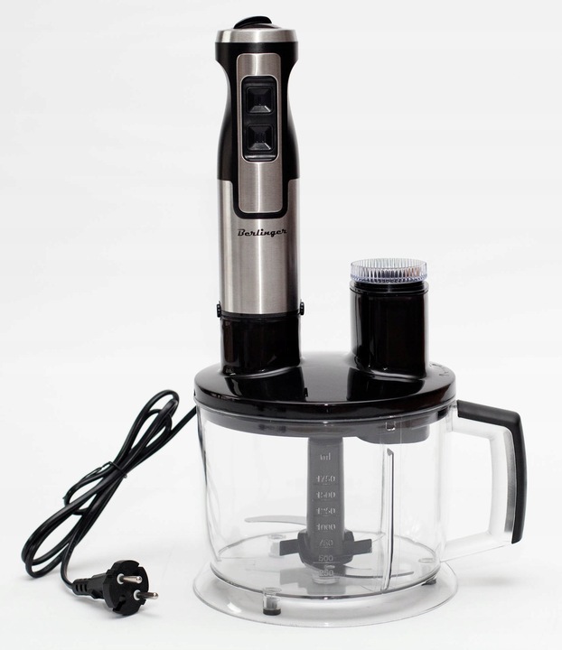 Blender ręczny robot kuchenny 1400W metalowy mikser, trzepaczki