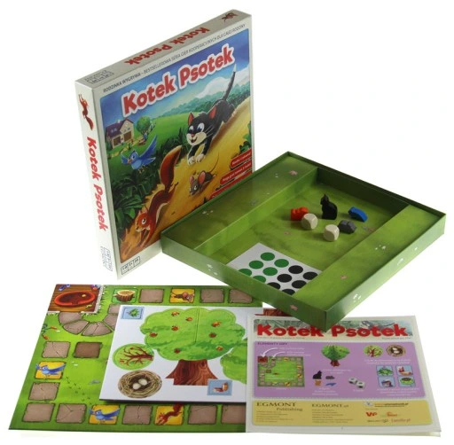 GRA KOTEK PSOTEK dla całej rodziny EGMONT