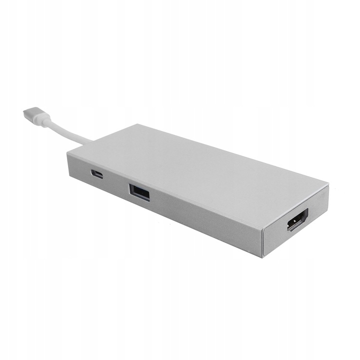 ADAPTER HUB USB-C 3.0 HDMI 4K SD/TF PD 7w1