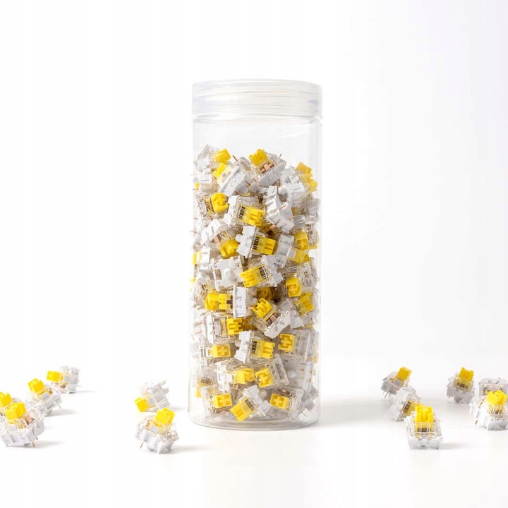 Keychron K Pro Switch Yellow - 3-Pinowe, 110 szt.