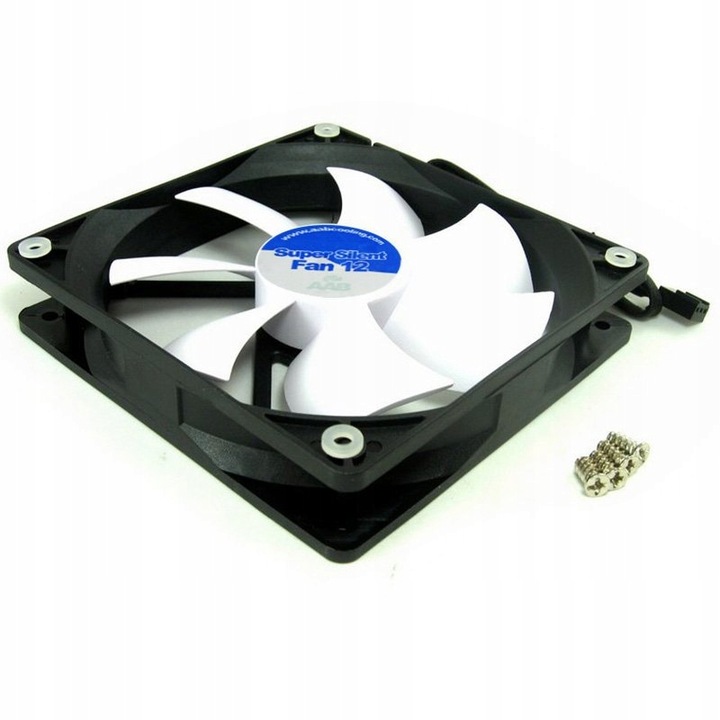 AABCOOLING SUPER SILENT FAN 12cm CICHY WENTYLATOR DO PC WIATRAK 120mm 13dB