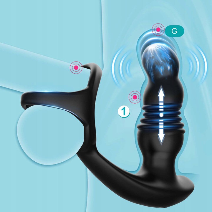 masazery prostaty z pierścieniem 10 funkcjami