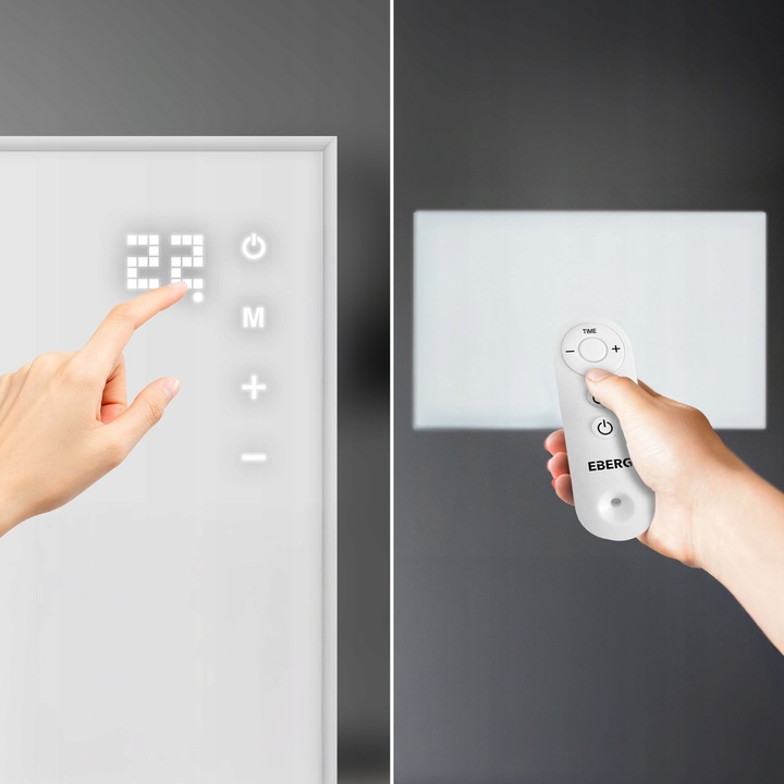 Grzejnik promiennik na podczerwień panel elektryczny EBERG 600W ECO IR WiFi