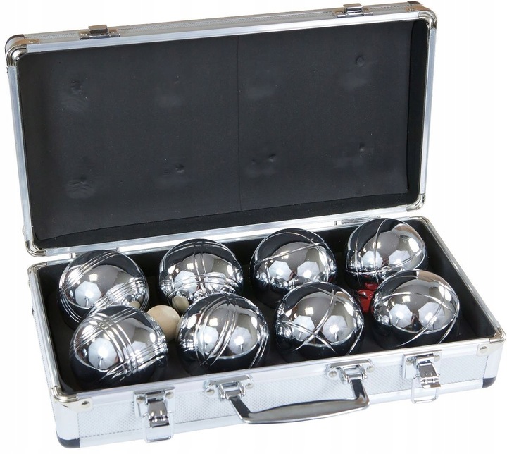 KULE DO GRY GRA BULE BOULE PETANQUE 8szt WALIZKA