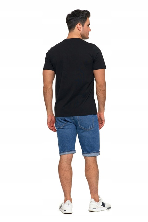 T-SHIRT MĘSKI KLASYCZNY Zestaw Gładka Koszulka Krótki Rękaw 3-PAK