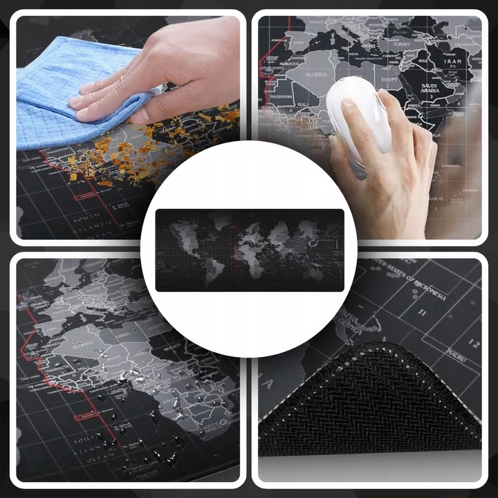 Podkładka pod mysz i klawiaturę mata na biurko DUŻA 100x50cm GAMINGOWA xxl