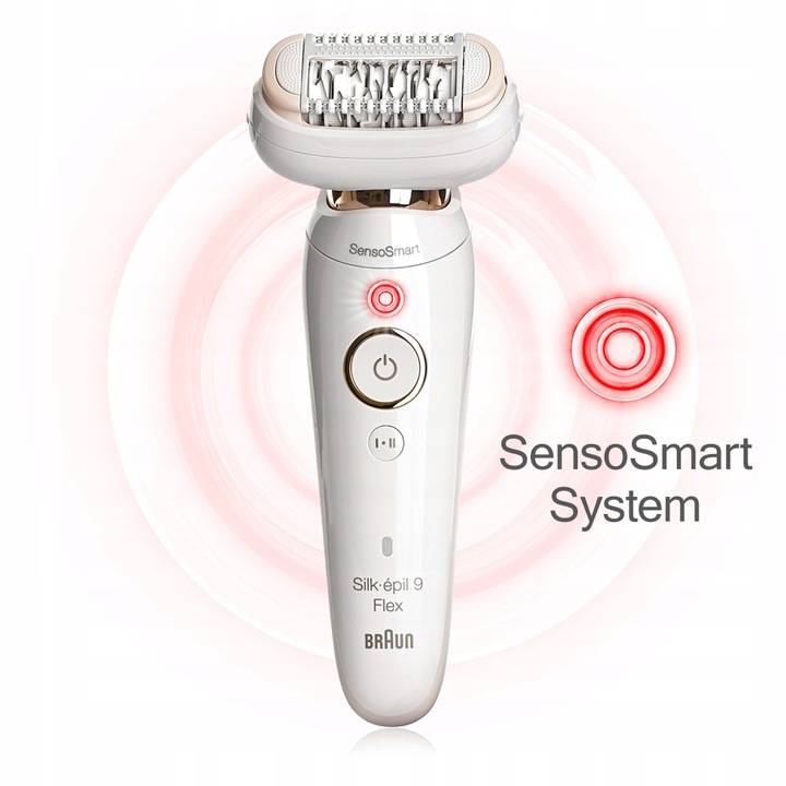 DEPILATOR BRAUN Silk-epil 9 Flex 360° 3D Wet&Dry + GOLARKA + SPA + FACE BOX