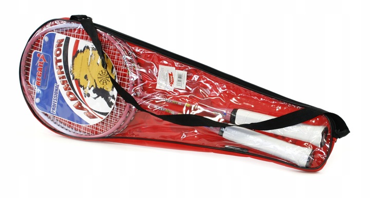 RAKIETKI PALETKI DO BADMINTONA DLA DZIECI TORBA