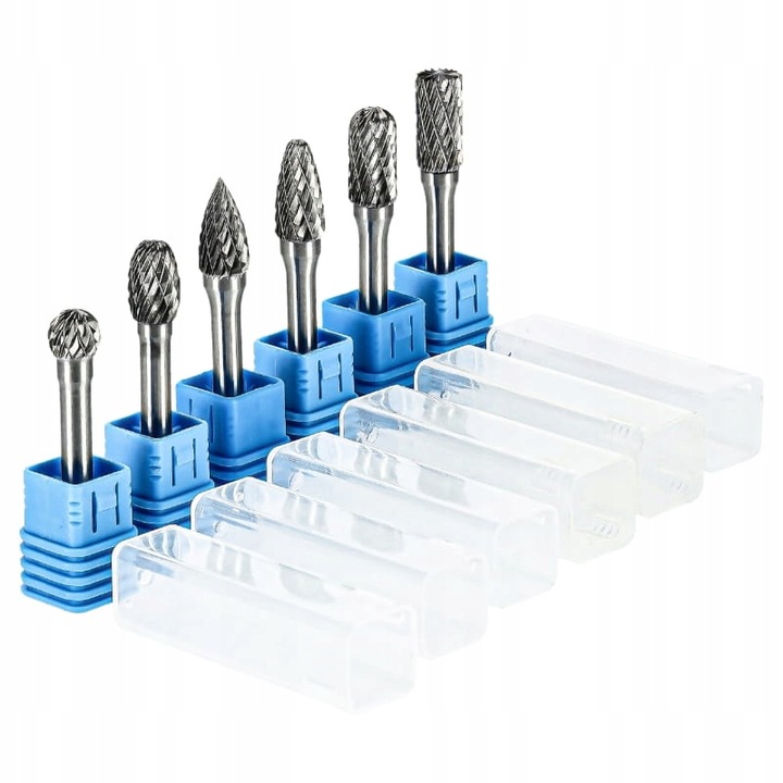 FREZY TRZPIENIOWE DO METALU DREWNA RZEŹBIENIA WĘGLIK WOLFRAMU PILNIKI