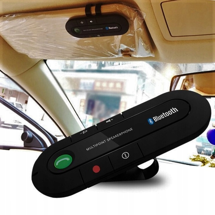 ZESTAW GŁOŚNOMÓWIĄCY SAMOCHODOWY BLUETOOTH 4.1