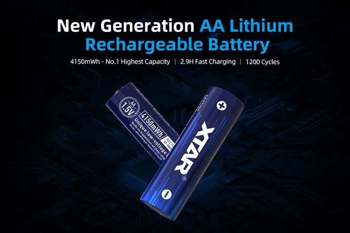 Akumulator Xtar R6 / AA 1,5V Li-ion 2500mAh z zabezpieczeniem - 4