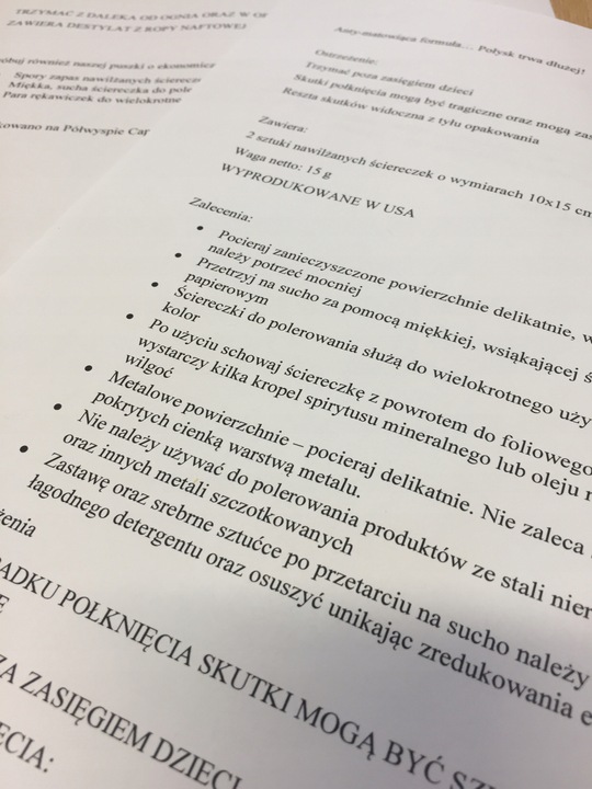 Cape Cod Ściereczki CapeCod-Cloths01 Zestaw do polerowania