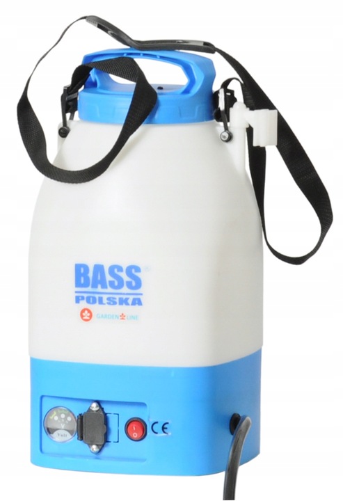 OPRYSKIWACZ AKUMULATOROWY ELEKTRYCZNY CIŚNIENIOWY ROZPYLACZ 6L BASS