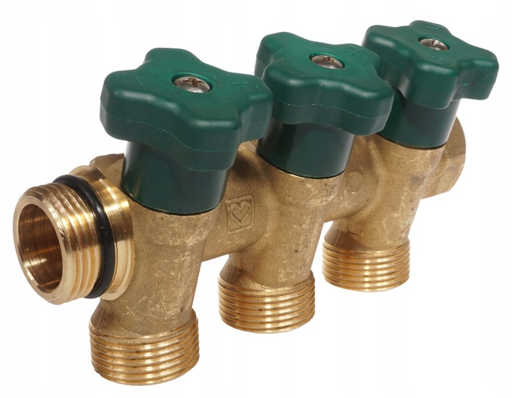 ROZDZIELACZ DO WODY UŻYTKOWEJ CIEPŁEJ ZIMNEJ HERZ 3 punkty