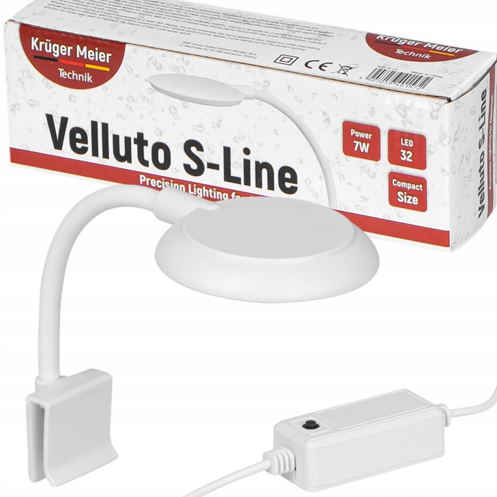 LAMPKA LED KRUGER MEIER DO AKWARIUM 10L-40L MOCNA ROŚLINNA