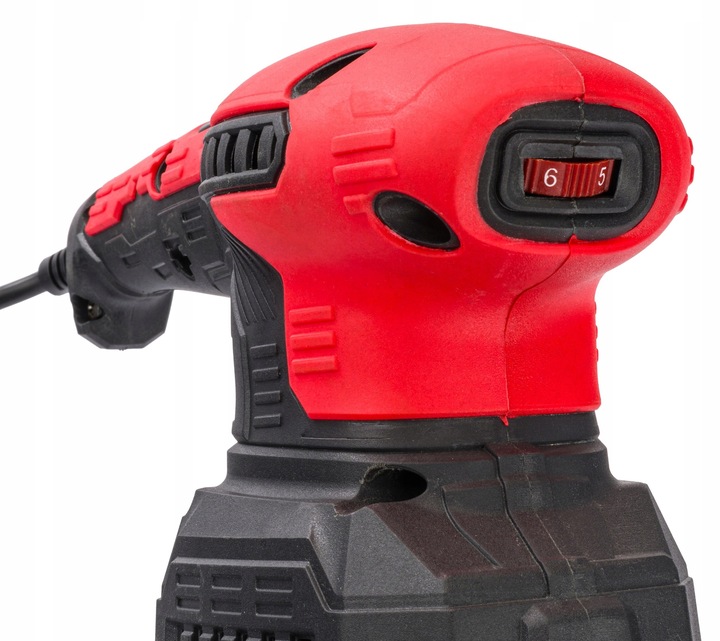 SZLIFIERKA MIMOŚRODOWA OSCYLACYJNA 125mm 1300W 3W1 3 PADY REGULACJA 6