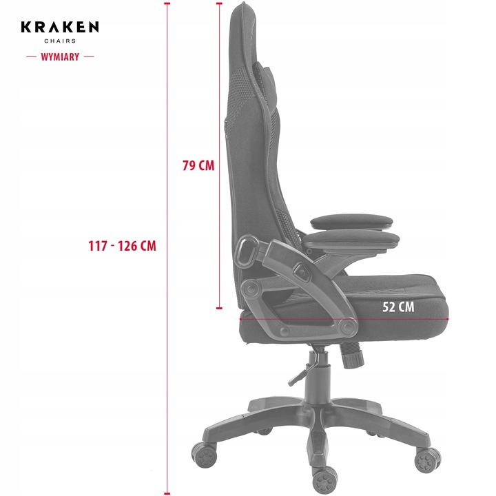 Fotel Gamingowy Biurowy Obrotowy Kubełkowy Krzesło Biurowe Czarny