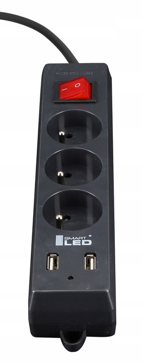 Przedłużacz listwa zasilająca 3metry ładowarka USB